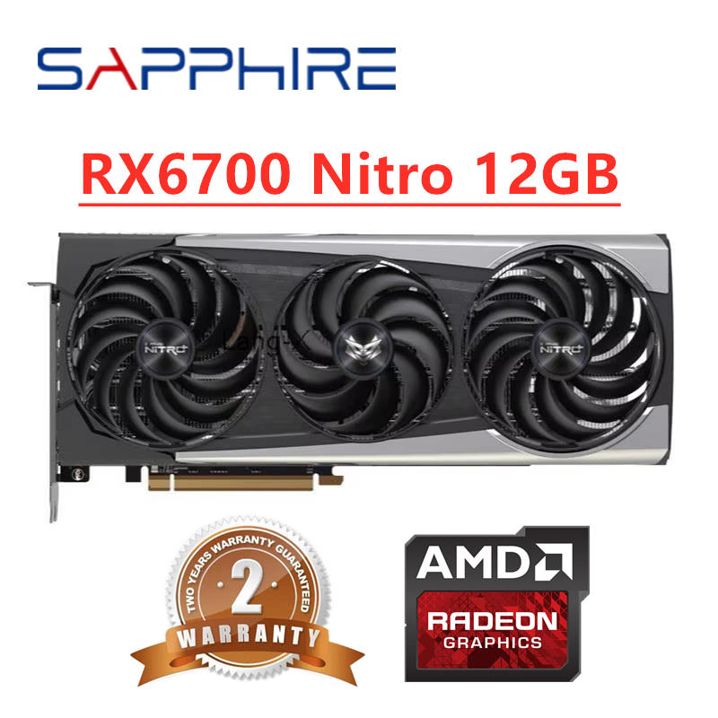 Rx 6700 Xt 12Gb Graphics Card - การ์ดจอ GPU Sapphire RX 6700 XT