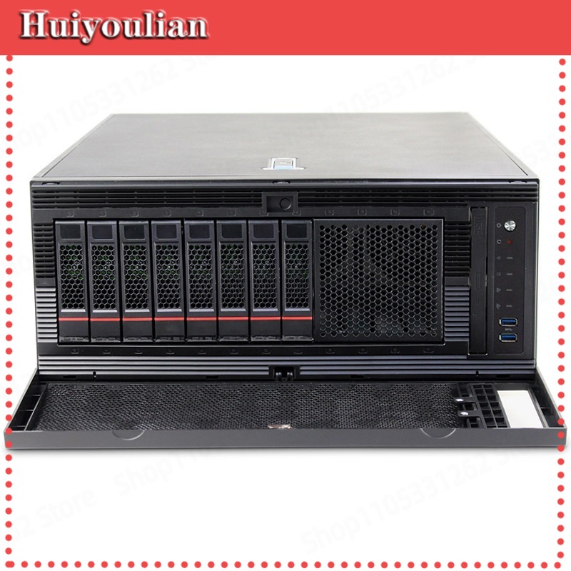 8 Gpu 4U Server Chassis - เคสเซิร์ฟเวอร์แบบทาวเวอร์ 8049ETX-8 ขนาด 4U แบบแร็คทาวเวอร์ แปลงเป็นเวิร์กสเตชันได้