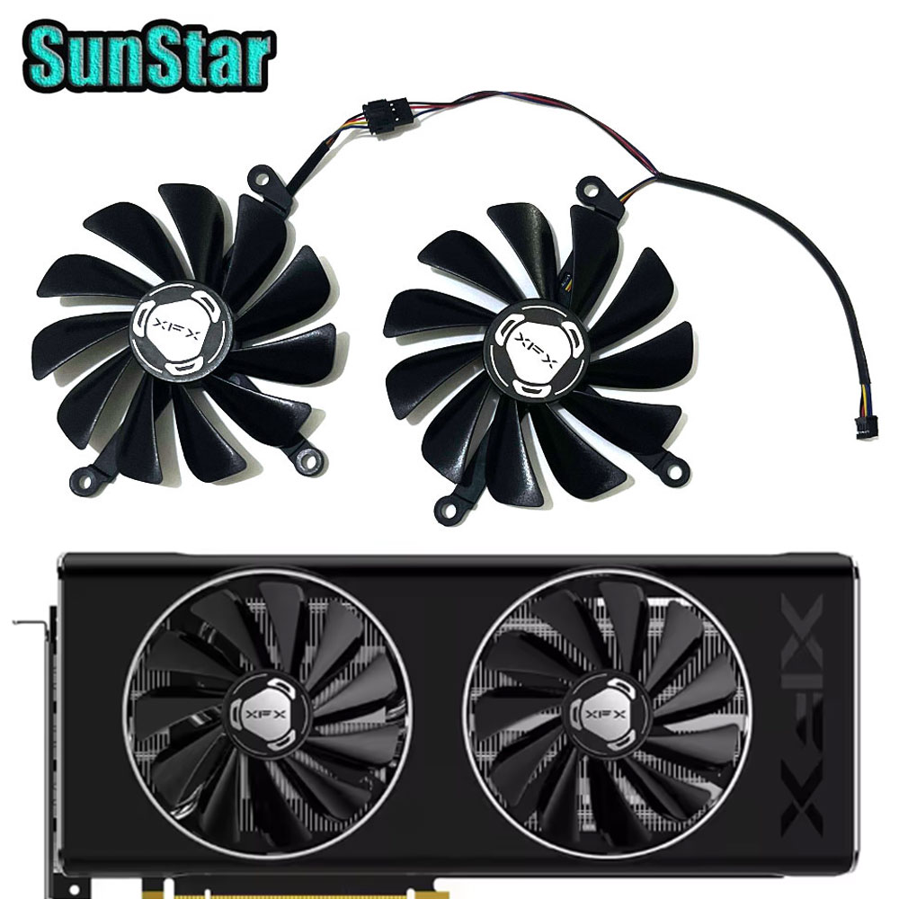 ใหม่ 1 ชุด 95 มม.RX 5700 FDC10 - Rx 5700 Xt 8Gb Video Card บทวิจารณ์และราคา