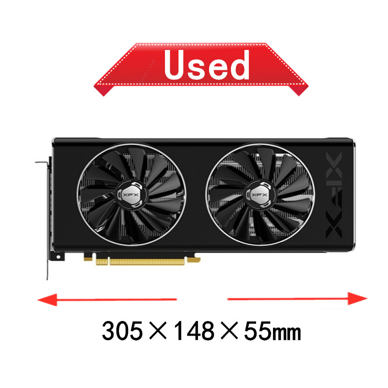การ์ดจอ XFX RX 5700XT RX5700 X - Rx 5700 Xt 8Gb Video Card บทวิจารณ์และราคา