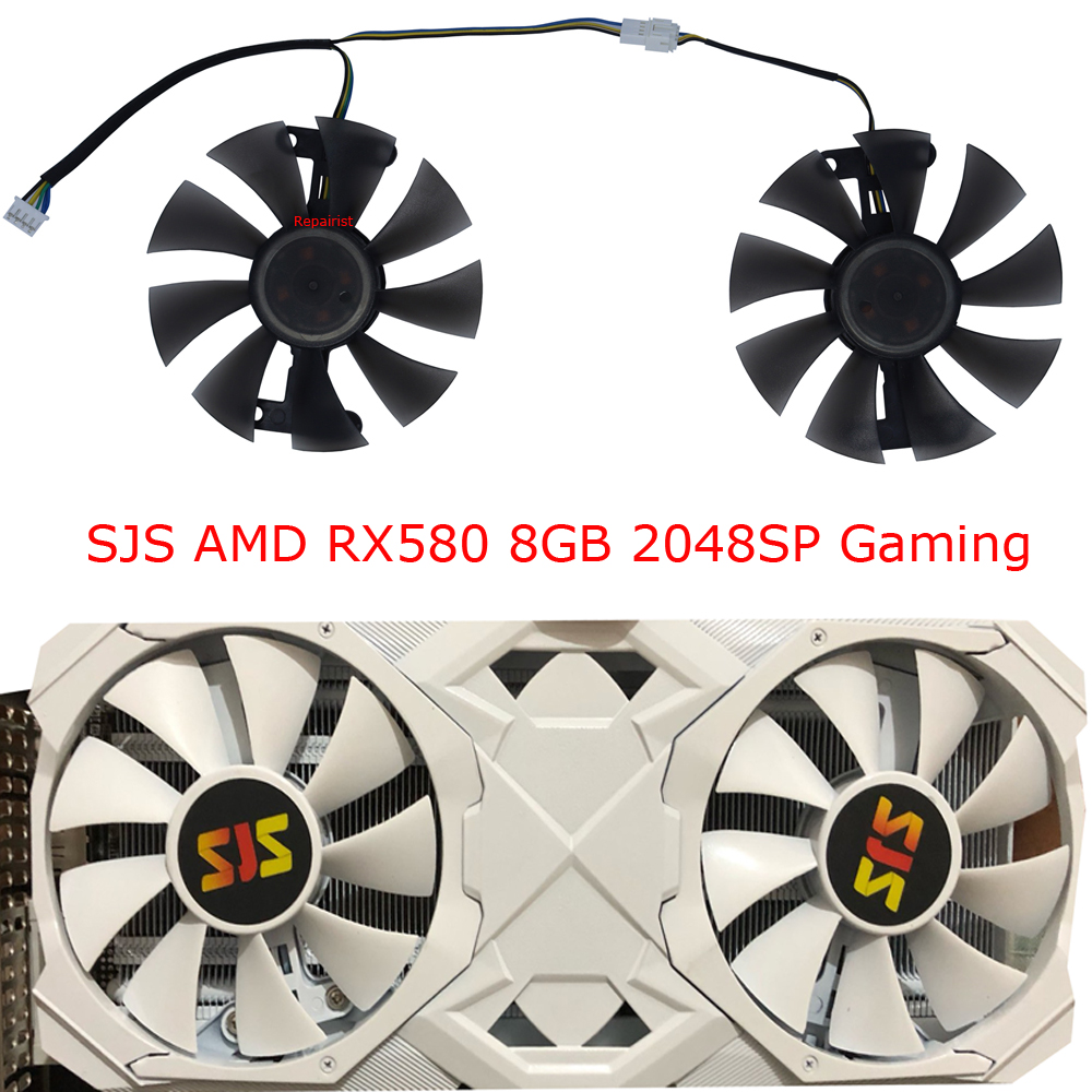 พัดลมวีดีโอการ์ด GA91S2H อะไหล - Rx 580 8Gb 2048Sp Gpu บทวิจารณ์และราคา